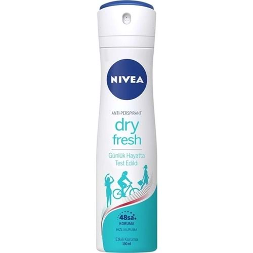 Nivea Dry Fresh Kadın Sprey Deodorant 150 Ml