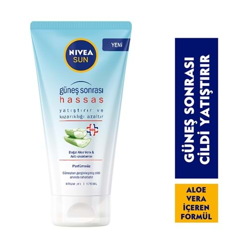 Nivea Sun Güneş Sonrası Hassas Krem Jel 175 ml