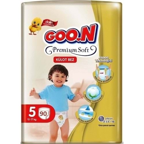 Goon Premium Soft Külot Bez 5 Beden 15 Li (X6 Adet)