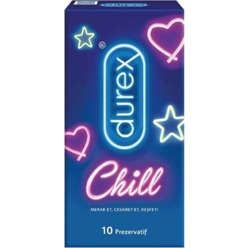 Durex Prezervatif Chill 10 Adet