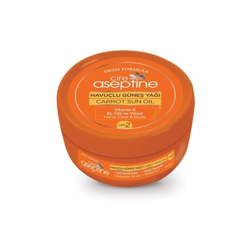 Cire Aseptine Sun Havuç Yağı Spf 2 100 ml