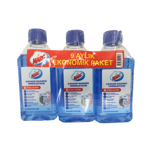 MARC ÇAMAŞIR MAKİNESİ TEMİZLEYİCİ 9 AYLIK EKONOMİK PAKET