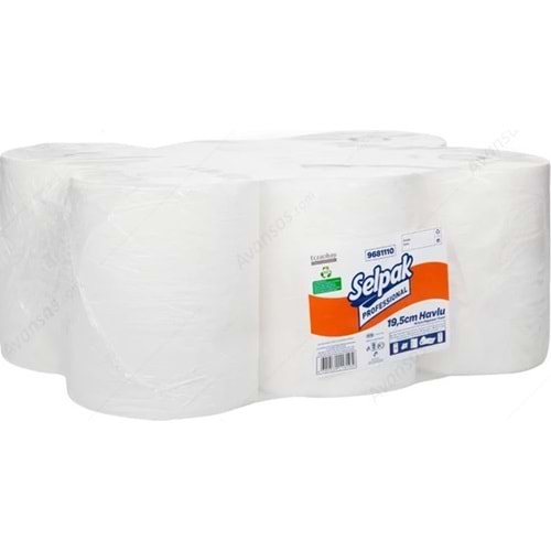 Selpak Professional Fotoselli Makine Havlusu 19,5 Cm 150 M 6 Kg