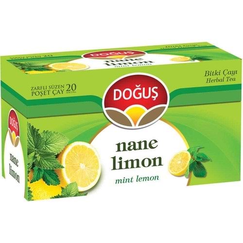 Doğuş Bitki Çayı Nane Limon 20'li