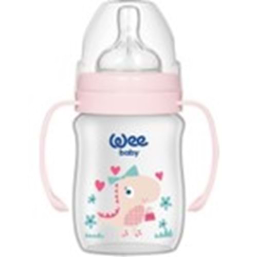 Wee Baby Klasik Geniş Ağızlı Kulplu Pp Biberon 150 ml 137