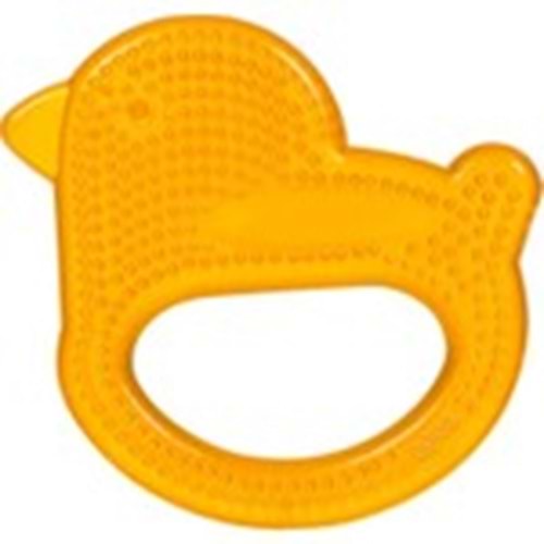 Wee Baby 859 Sulu Diş Halkası Turuncu Ördek