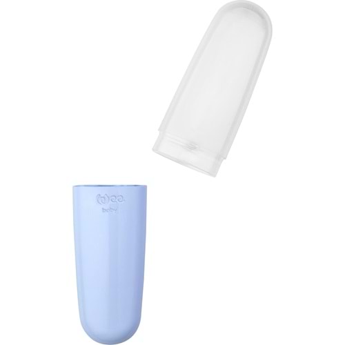 Wee Baby Çatal Kaşık Saklama Kabı Mavi 887