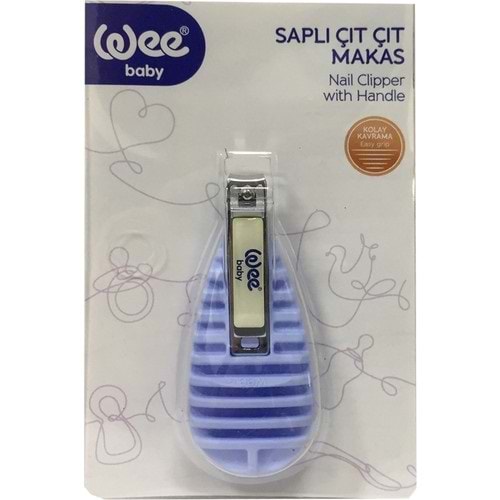 Wee Baby 888 Saplı Çıt Çıt Makas - Mavi
