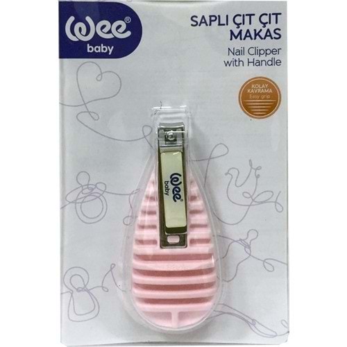 Wee Baby 888 Saplı Çıt Çıt Makas - Pembe