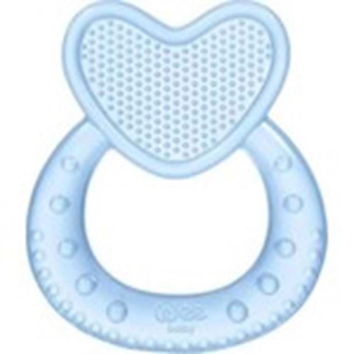 Wee Baby Kalpli Silikon Diş Kaşıyıcı - Mavi / 912
