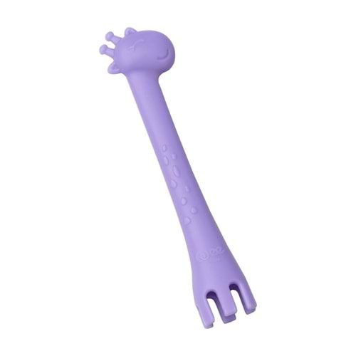 Wee Baby Prime Çok Amaçlı Çatal Kaşık-Mor