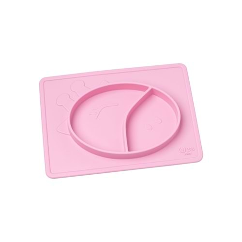 Wee Baby Prime Matlı Tabak-Pembe