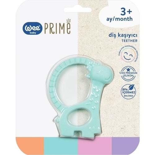 Wee Baby Wee 928 Prime Silikon Diş Kaşıyıcı Mavi