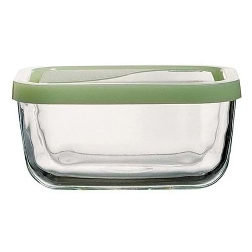Paşabahçe Snowbox 53733 2'Li Yeşil Kapaklı Saklama Kabı