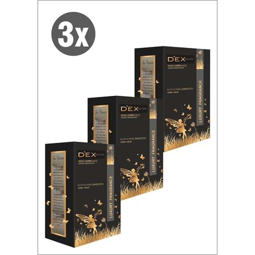 Dex Kremli Losyon Sabun Euphoria Garden 4x100 GR 3 Paket