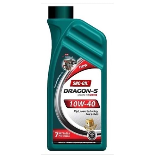 Snc Oil Dragon-S Motor Yağı 10W -40 1 lt