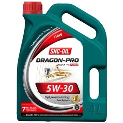 Snc Oil Dragon Pro 5W 30 4 Litre Motor Yağı