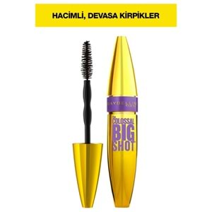 Maybelline New York The Colossal Big Shot Siyah Maskara