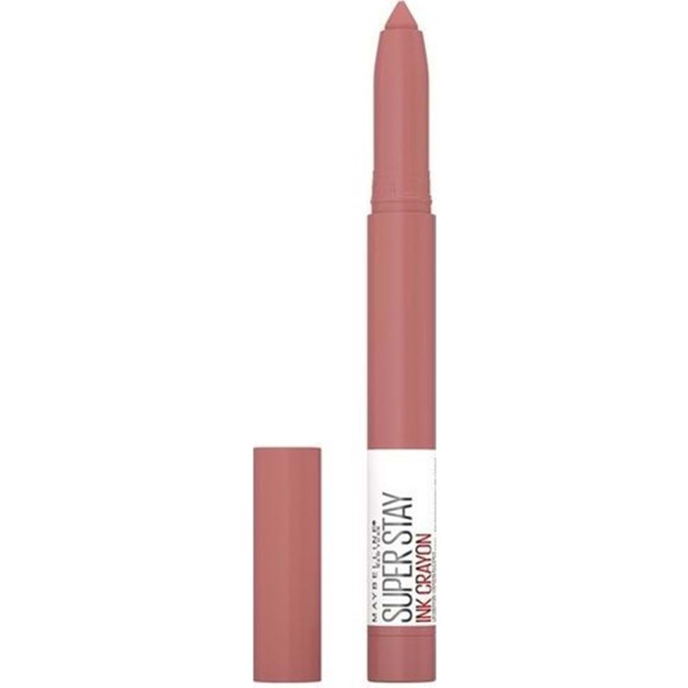 Maybellıne Super Stay Ink Crayon Kalem Mat Ruj 105 On The Grınd