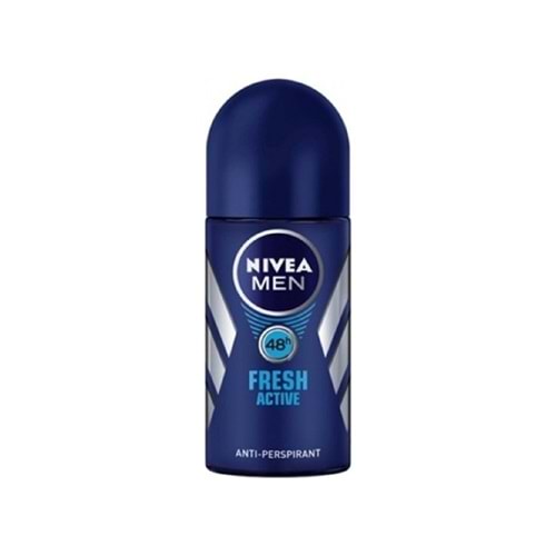 Nivea Deodorant Roll-On Fresh Active 50 ml Erkek