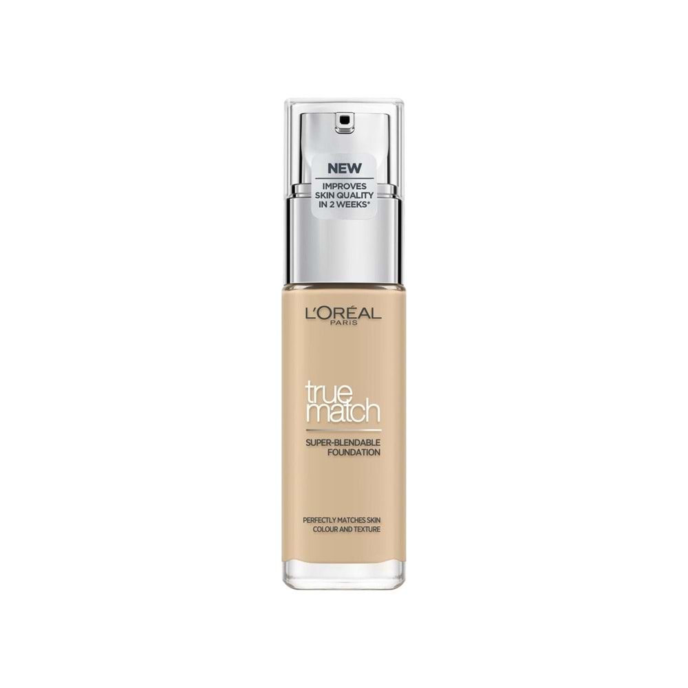 L'Oréal Paris True Match Bakım Yapan Fondöten 1.5 Lınen