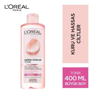 Loreal 3 Etkili Cilt Düzgünleştirici Kadifemsi Tonik 200 ml
