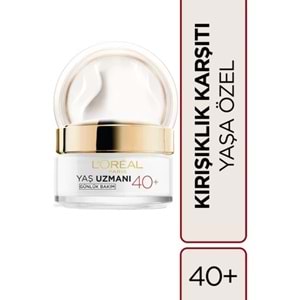 L'Oréal Paris Yaş Uzmanı Kırışıklık Karşıtı Sıkılaştırıcı Krem 40+ 50ml