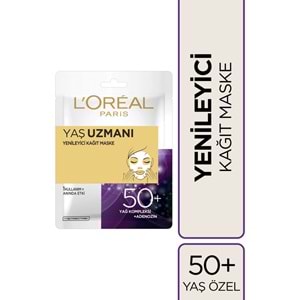 L'Oréal ParisYaş Uzmanı Yenileyici Kağıt Maske 50+
