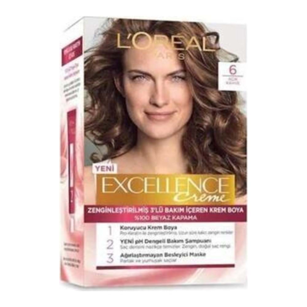 Loreal Paris L'oreal Paris Loreal Excellence Saç Boyası 6