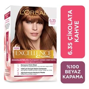 L'Oréal Paris Excellence Creme Saç Boyası 6.35 Çikolata Kahve