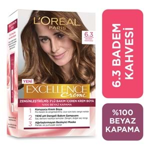 L'oréal Paris Excellence Creme Saç Boyası 6.30 Badem Kahvesi