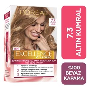 L'oréal Paris Excellence Creme Saç Boyası 7.3 Altın Kumral(3600523972685)