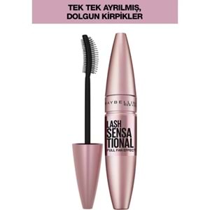 Maybelline New York Lash Sensational Yelpaze Etkili Siyah-WSB NUgb 01