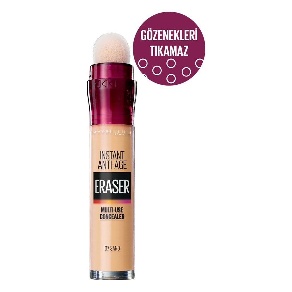 Maybelline New York Instant Anti Age Eraser Kapatıcı - 07 Sand