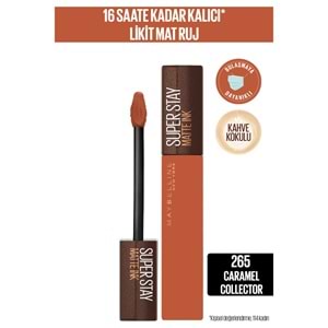 Maybelline New York Super Stay Matte Ink Likit Mat Ruj - 265 Caramel Collector