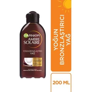Garnier Ambre Solaire Yoğun Bronzlaştırıcı Yağ GKF2 200ML