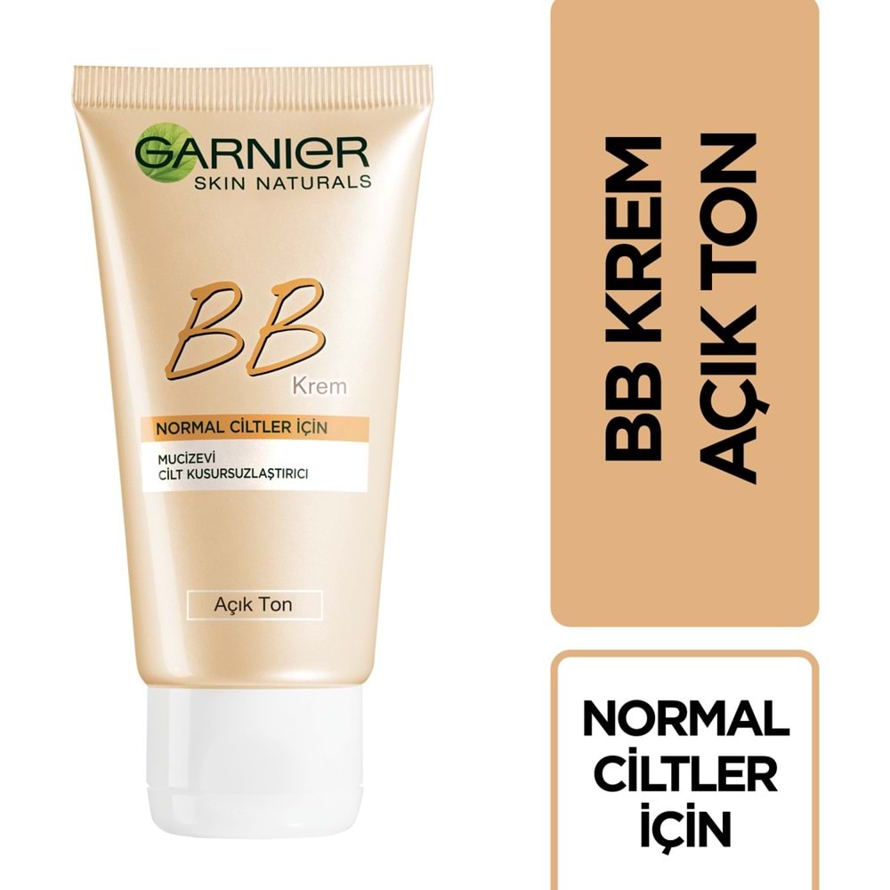 Garnier BB Krem Mucizevi Cilt Kusursuzlaştırıcı Açık Ton 50ML