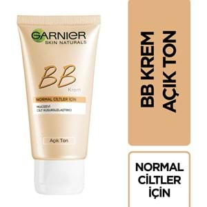 Garnier BB Krem Mucizevi Cilt Kusursuzlaştırıcı Açık Ton 50ML