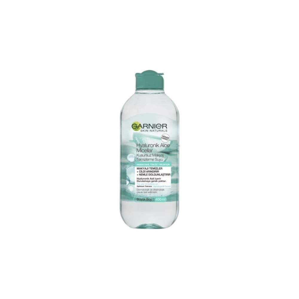 Garnier Micellar Hyaluronik Aloe Kusursuz Makyaj Temizleme Suyu 400 ml