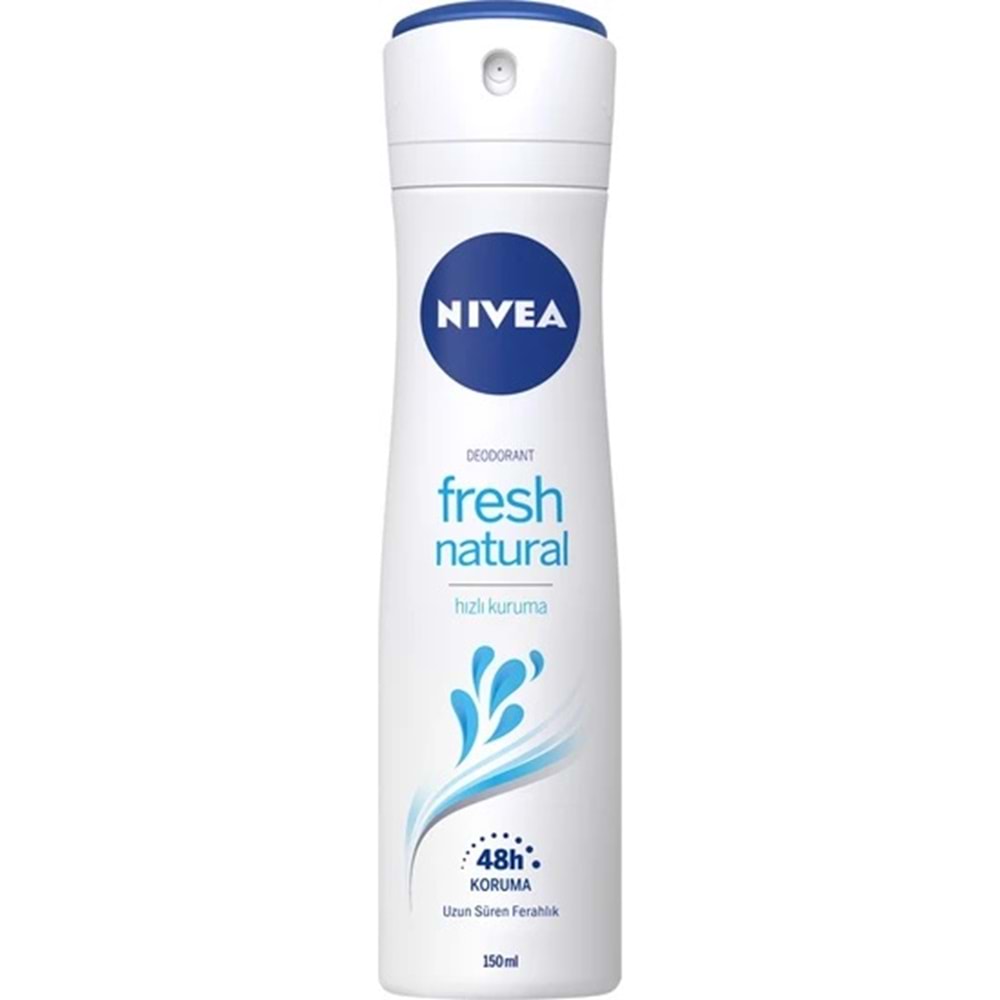 Nivea Fresh Sprey Deodorant 150 ml Kadın
