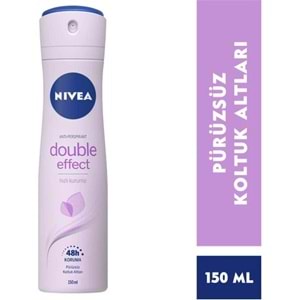 Nivea Double Effect Mor Düşler Sprey Deodorant 150Ml Kadın
