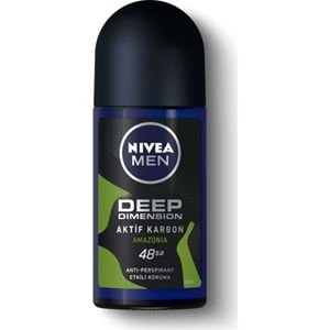 Nivea Men Deep Dimension Amazonia Roll On Deodorant 50 ml Erkek