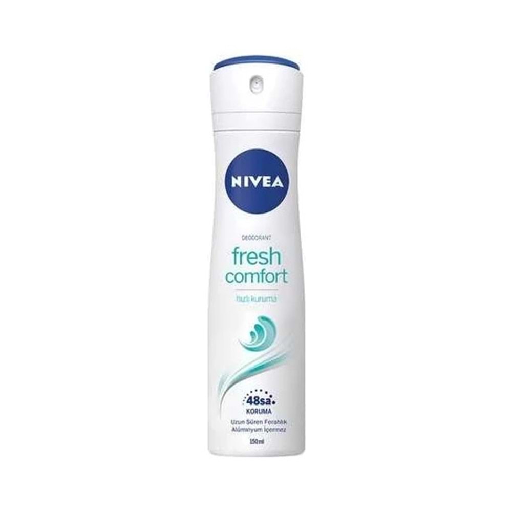 Nivea Fresh Comfort Sprey Deodorant 150 ml Kadın