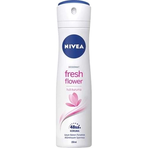 Nivea Fresh Flower Sprey Deodorant 150 ml Kadın