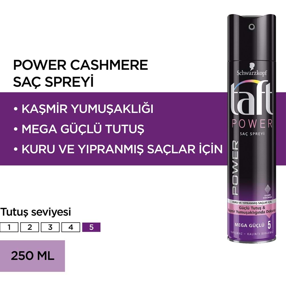 Taft Sprey Power Cashmere 250 ml