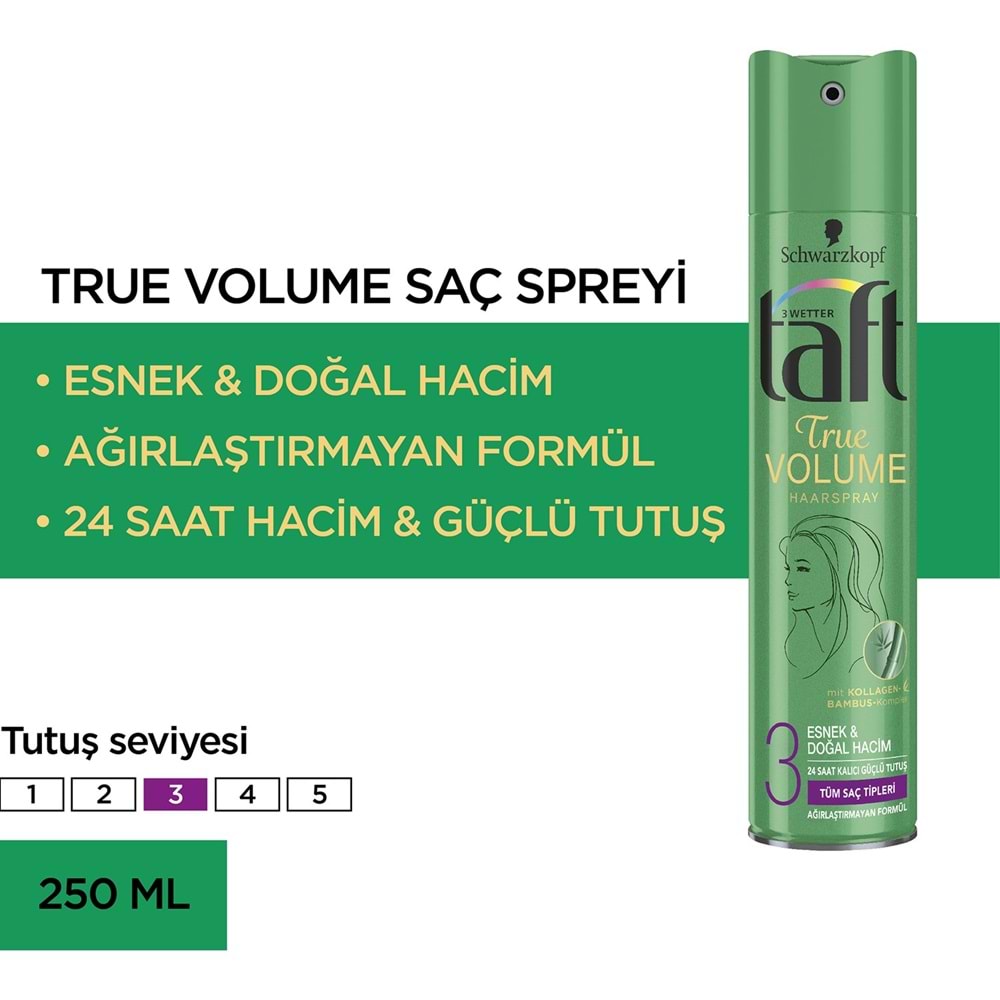 Taft Sprey Volumen 250 ml