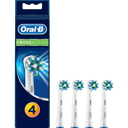 Oral-B Cross Action 4'lü Diş Fırçası Yedek Başlığı