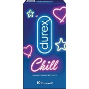 Durex Prezervatif Chill 10 Adet
