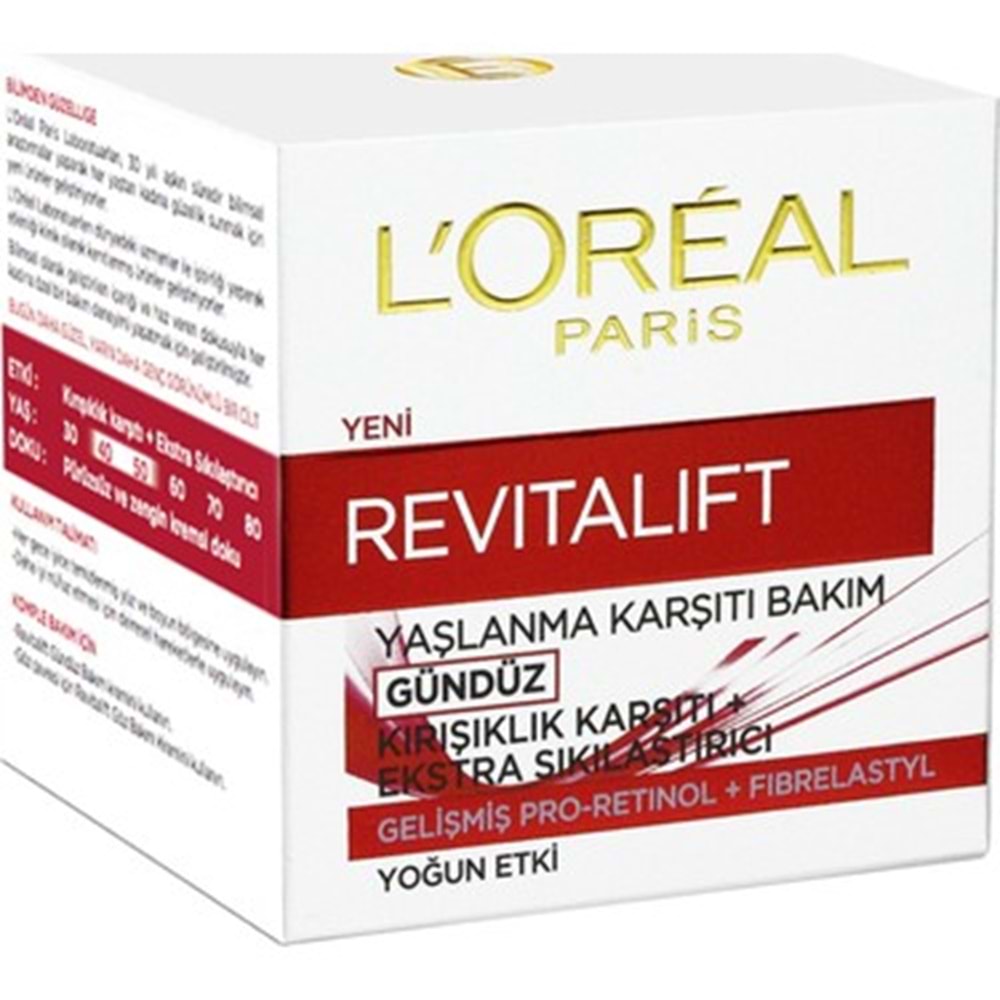 L'Oréal Paris Revitalift Yaşlanma Karşıtı Bakım Gündüz Kremi
