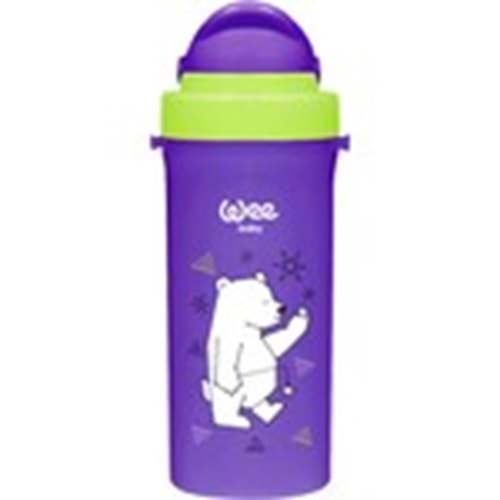 Wee Baby Pipetli Bardak Mor 300 ml 6+ Ay